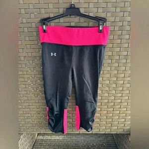 Under Armour Women’s Heat Gear‎ Compression Cropped Capri Leggings Size Small